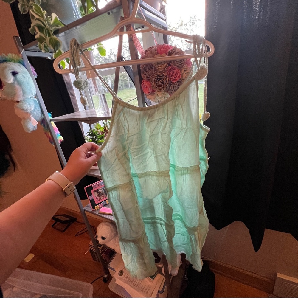 Aerie Mint Swimsuit Cover Up